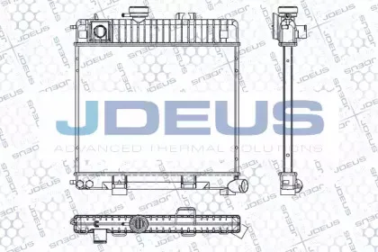 Радиатор, охлаждение двигателя JDEUS купить