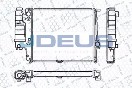 Радиатор, охлаждение двигателя JDEUS купить