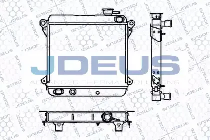 Радиатор, охлаждение двигателя JDEUS купить