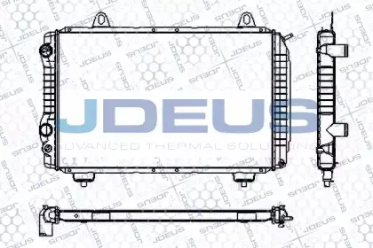Радиатор, охлаждение двигателя JDEUS купить