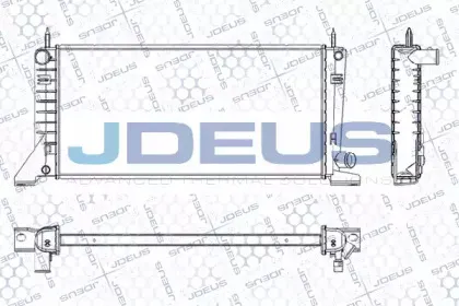 Радиатор, охлаждение двигателя JDEUS купить