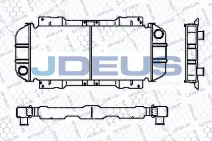 Радиатор, охлаждение двигателя JDEUS купить
