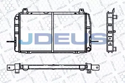 Радиатор, охлаждение двигателя JDEUS купить