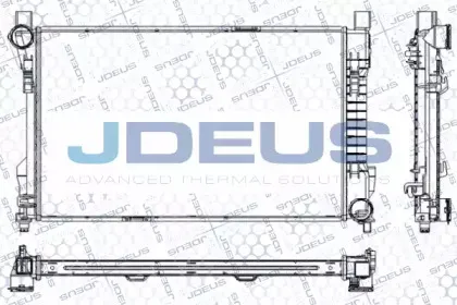 Радиатор, охлаждение двигателя JDEUS купить