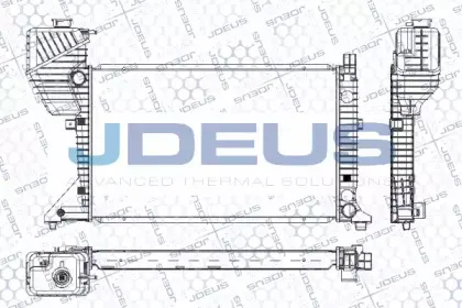 Радиатор, охлаждение двигателя JDEUS купить