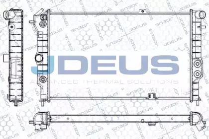 Радиатор, охлаждение двигателя JDEUS купить