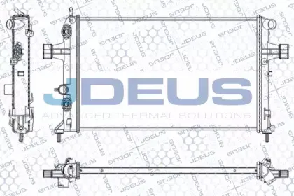 Радиатор, охлаждение двигателя JDEUS купить