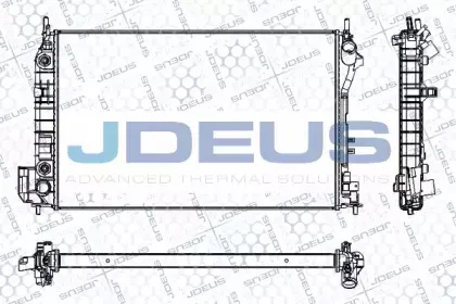 Радиатор, охлаждение двигателя JDEUS купить