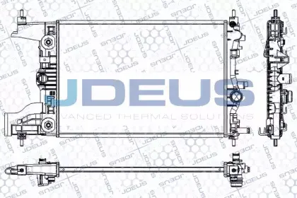Радиатор, охлаждение двигателя JDEUS купить