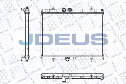 Радиатор, охлаждение двигателя JDEUS купить