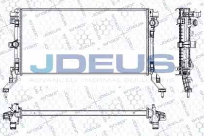 Радиатор, охлаждение двигателя JDEUS купить