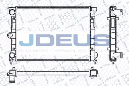 Радиатор, охлаждение двигателя JDEUS купить