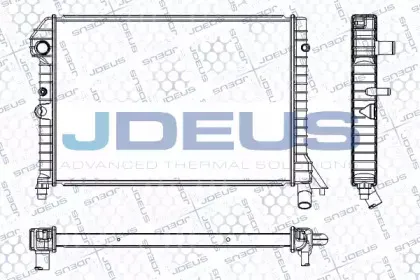 Радиатор, охлаждение двигателя JDEUS купить