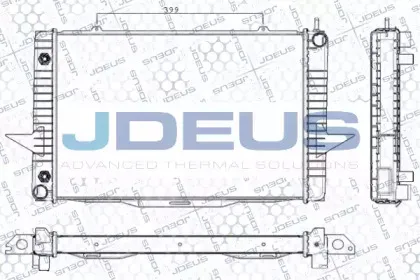 Радиатор, охлаждение двигателя JDEUS купить