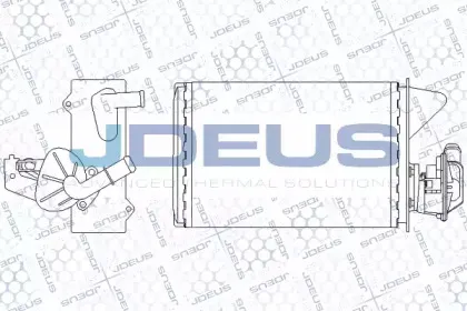 Теплообменник, отопление салона JDEUS купить