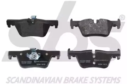 Комплект тормозных колодок, дисковый тормоз sbs купить