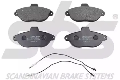 Комплект тормозных колодок, дисковый тормоз sbs купить