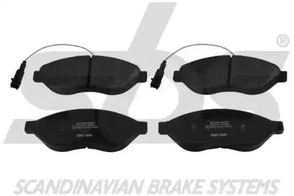 Комплект тормозных колодок, дисковый тормоз sbs купить