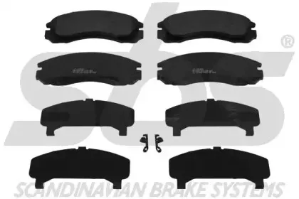Комплект тормозных колодок, дисковый тормоз sbs купить