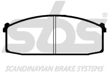 Комплект тормозных колодок, дисковый тормоз sbs купить