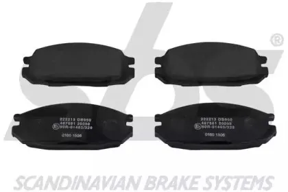 Комплект тормозных колодок, дисковый тормоз sbs купить