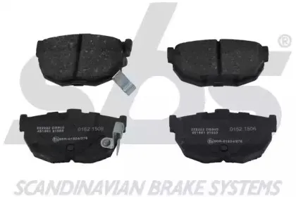 Комплект тормозных колодок, дисковый тормоз sbs купить