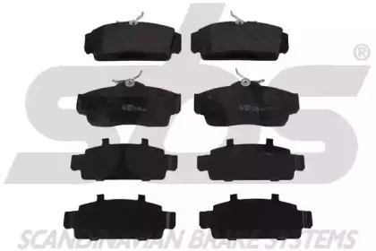 Комплект тормозных колодок, дисковый тормоз sbs купить