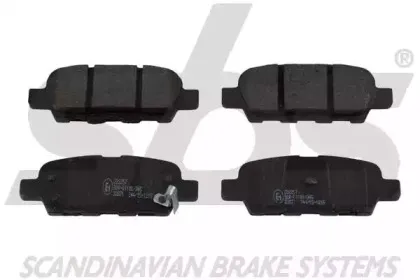 Комплект тормозных колодок, дисковый тормоз sbs купить