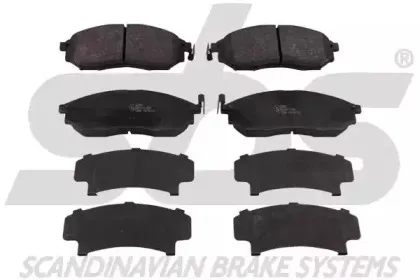 Комплект тормозных колодок, дисковый тормоз sbs купить