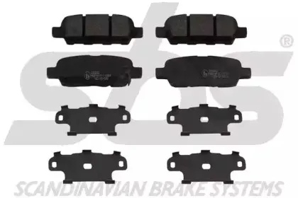 Комплект тормозных колодок, дисковый тормоз sbs купить