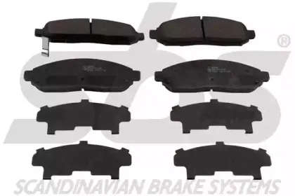 Комплект тормозных колодок, дисковый тормоз sbs купить