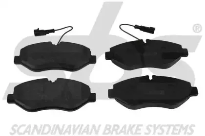 Комплект тормозных колодок, дисковый тормоз sbs купить