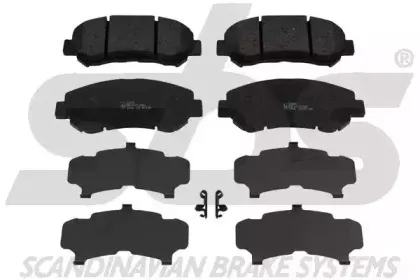 Комплект тормозных колодок, дисковый тормоз sbs купить