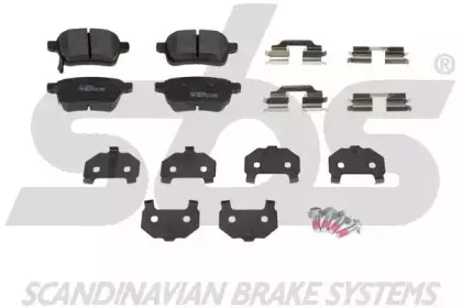 Комплект тормозных колодок, дисковый тормоз sbs купить