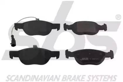 Комплект тормозных колодок, дисковый тормоз sbs купить