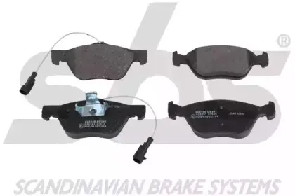Комплект тормозных колодок, дисковый тормоз sbs купить