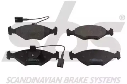 Комплект тормозных колодок, дисковый тормоз sbs купить