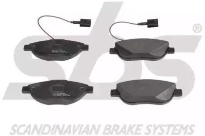 Комплект тормозных колодок, дисковый тормоз sbs купить