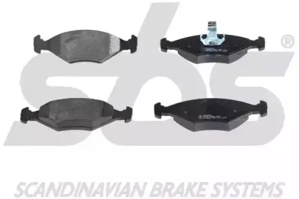 Комплект тормозных колодок, дисковый тормоз sbs купить