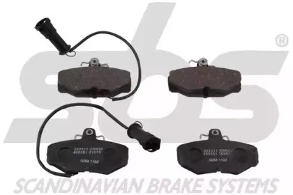 Комплект тормозных колодок, дисковый тормоз sbs купить