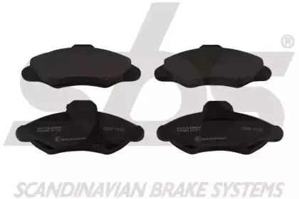 Комплект тормозных колодок, дисковый тормоз sbs купить