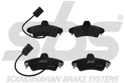 Комплект тормозных колодок, дисковый тормоз sbs купить