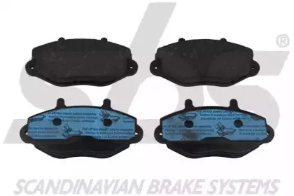 Комплект тормозных колодок, дисковый тормоз sbs купить