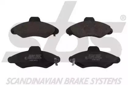 Комплект тормозных колодок, дисковый тормоз sbs купить