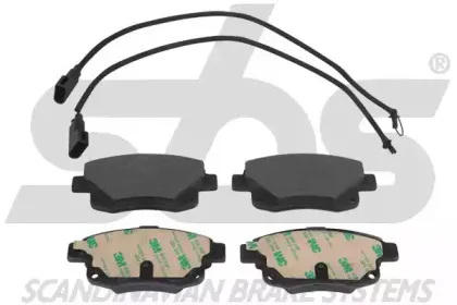Комплект тормозных колодок, дисковый тормоз sbs купить