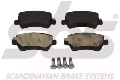 Комплект тормозных колодок, дисковый тормоз sbs купить