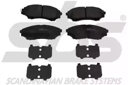 Комплект тормозных колодок, дисковый тормоз sbs купить