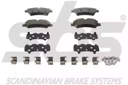 Комплект тормозных колодок, дисковый тормоз sbs купить