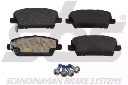 Комплект тормозных колодок, дисковый тормоз sbs купить