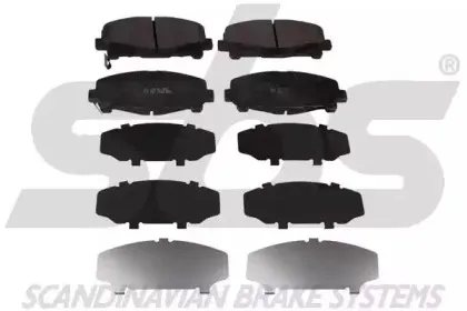 Комплект тормозных колодок, дисковый тормоз sbs купить